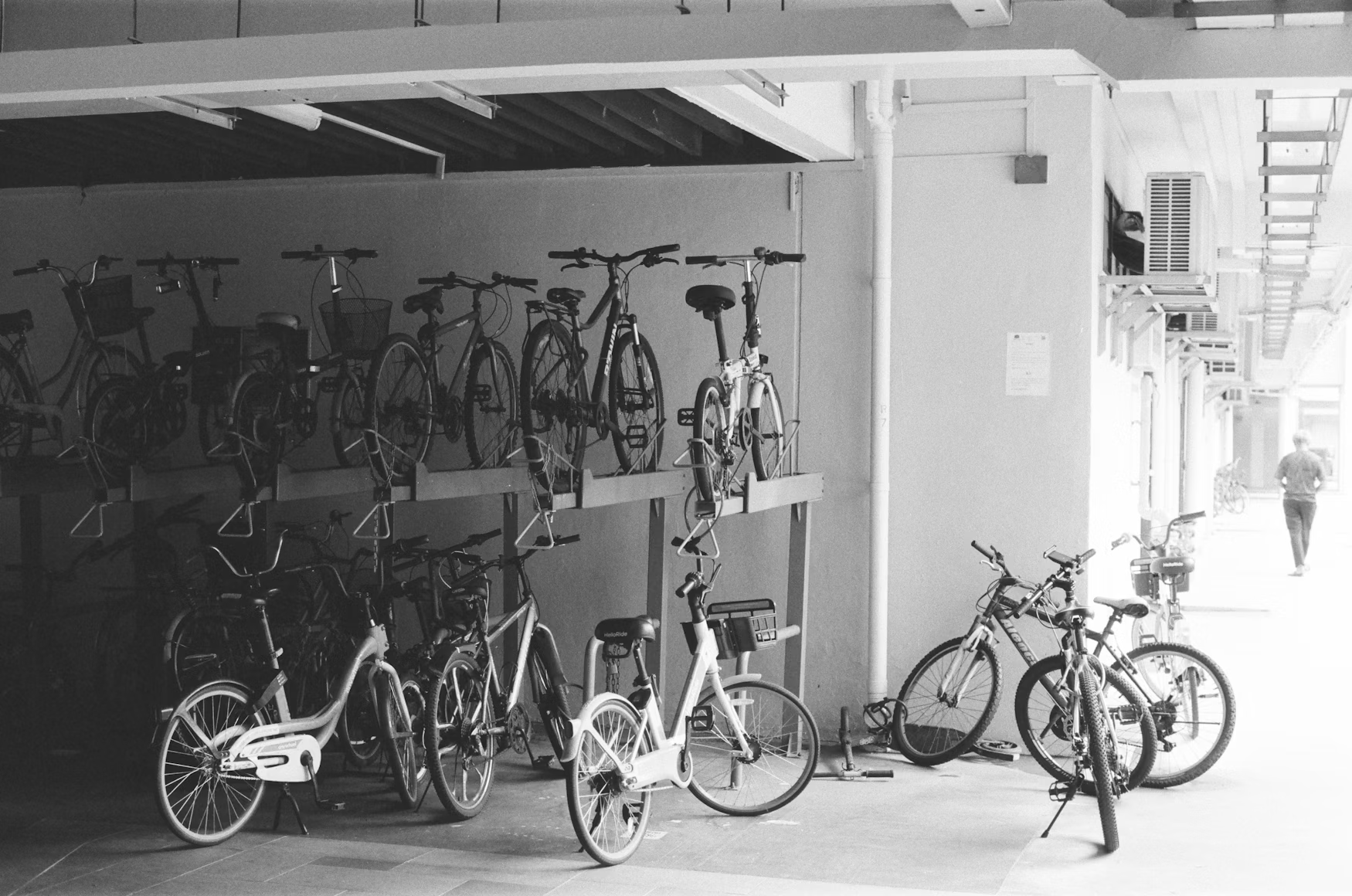 Cykelförråd i hus 20